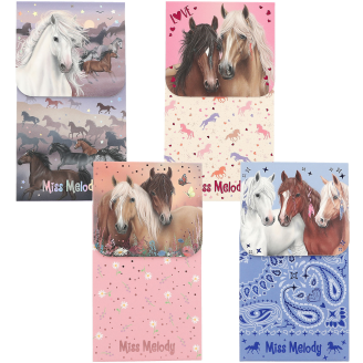 Muistilehtiö Miss Melody magneettikiinnitys