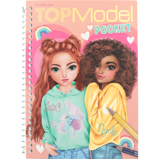 Taskuvärityskirja TOPModel Nyela & Lexy