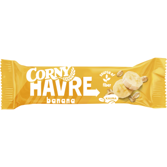 Kaurapatukka Corny 50 g Havre Banana