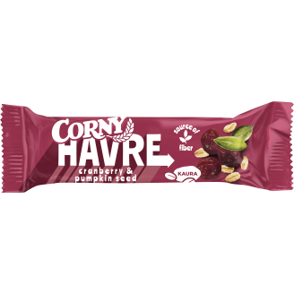 Kaurapatukka Corny 50 g Havre Cranberry & Pumpkin Seeds