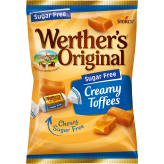 Werther's Original 80g Creamy Toffees Sugar Free