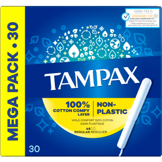 Tamponi Tampax 30 kpl Regular säästöpakkaus