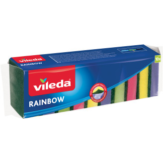 Hankaussieni Vileda 10 kpl Rainbow