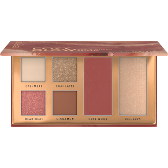 Silmä- ja kasvomeikkipaletti Catrice 10 g Cozy Glow