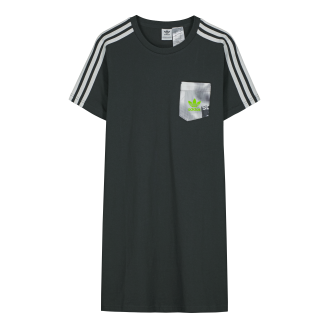 Naisten trikoomekko adidas Trefoil Dress HA4719