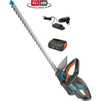 Akkupensasleikkuri Gardena ComfortCut 60/18V P4A set