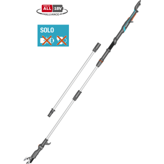 Akkuoksaleikkuri Gardena teleskooppi HighCut 360/18V P4A solo