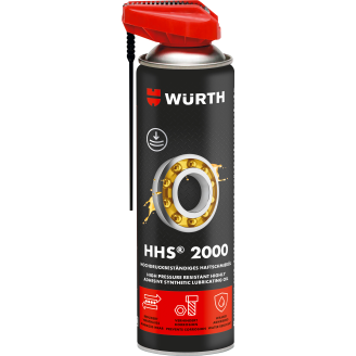 Voiteluspray Wurth HHS2000 500 ml Black Edition
