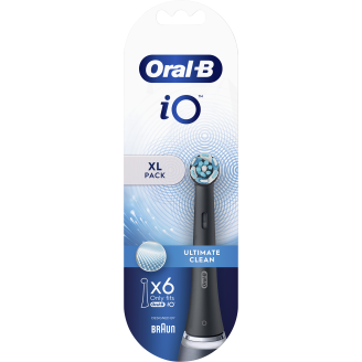 Vaihtoharja Oral-B 6 kpl iO Ultimate Clean Black