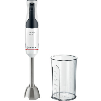Sauvasekoitin Bosch Serie 4 ErgoMaster 600 W, valkoinen