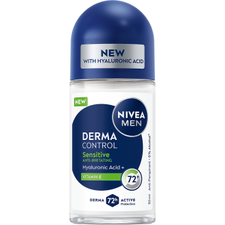 Deo Roll-On Nivea Men 50 ml Derma Control Sensitive