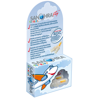 Korvatulpat Sanohra 1 pari Fly lapsille