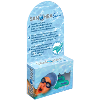 Korvatulpat Sanohra 1 pari Swim aikuisille
