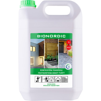 Kiinteistön tehopesu Bionordic 5 l