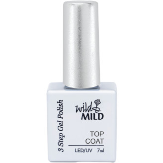 Päällyslakka Wild&Mild 7 ml UV Gel Polish Top Coat G992