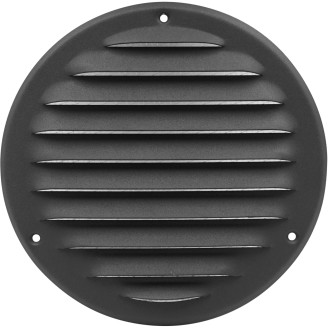 Säleikkö metalli, Ø125 mm, antrasiitti