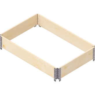 Viljelylaatikko Upyard Gardenbox 120x80 cm, käsittelemätön