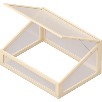 Kasvihuone Upyard viljelylaatikkoon 80 x 60 cm