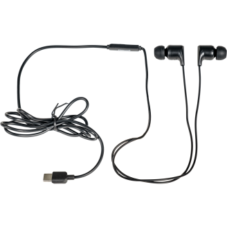 Nappikuulokkeet Maxell Bass13 EB10 USB-C, musta