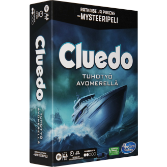 Peli Cluedo Tuhotyö avomerellä