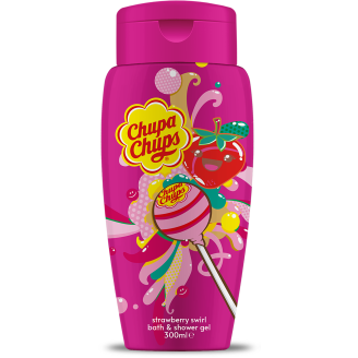 Suihkugeeli Chupa Chups 300 ml Strawberry Swirl