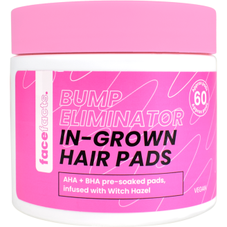 Sisäänkasvaneiden karvojen poistolappu Face Facts 60 kpl