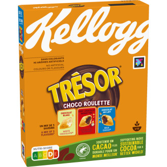 Tresor Kellogg's 375 g Choco Roulette muro