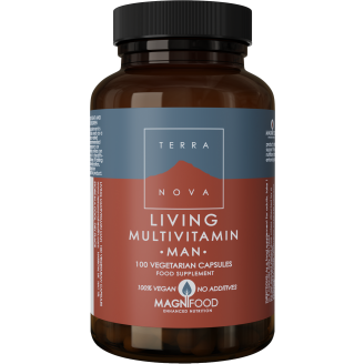Monivitamiini Terranova 100 kpl Living Multivitamin Man