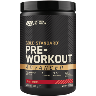 Tehonlisääjä Optimum Nutrition 420 g GS PWO Advanced Fruit Punch