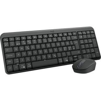 Näppäimistö ja hiiri Logitech MK250, Graphite