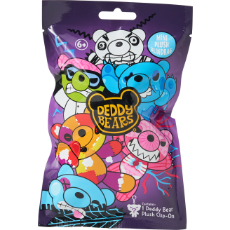 Klipsipehmo Deddy Bears 10 cm S3