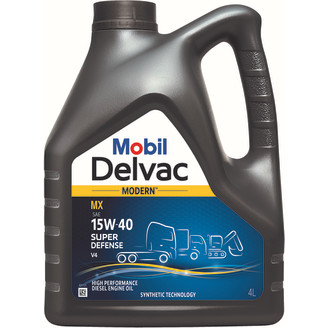 Moottoriöljy Mobil Delvac Modern 15W-40 Super Defence V4