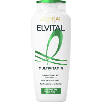 Shampoo + hoitoaine 250 ml Multivitamin 2in1