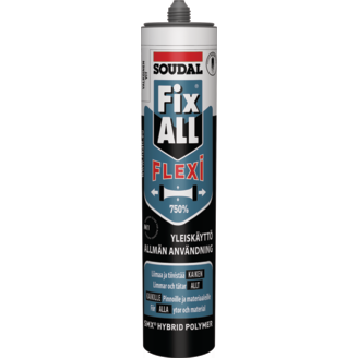 Liima/tiivistemassa Soudal Fix All Flexi, 290 ml valkoinen