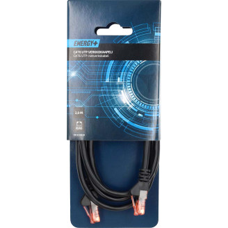 Verkkokaapeli Energy+ CAT6 RJ45 2 m