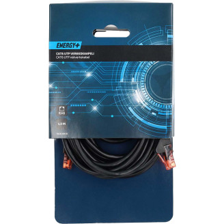 Verkkokaapeli Energy+ CAT6 RJ45 5 m
