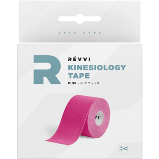 Kinesioteippi Revvi 50 mm x 5 m pinkki