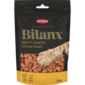 Kissanherkku Best Friend 50 g Bilanx Meaty Snacks kanalempiherkku