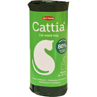 Kissan jätöspussi Best Friend 40 kpl Cattia