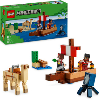 LEGO Minecraft 21259 Merirosvolaivan matka