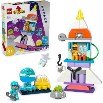 LEGO DUPLO Town 10422 3-in-1-avaruussukkulaseikkailu