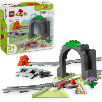 LEGO DUPLO Town 10425 Tunneli ja raiteet ‑laajennussarja