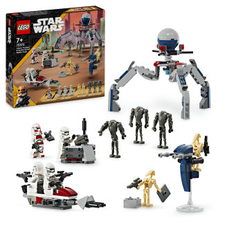 LEGO Star Wars 75372 Kloonisoturin ja taisteludroidin taistelupakkaus