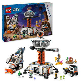 LEGO City Space 60434 Avaruusasema ja raketin laukaisualusta