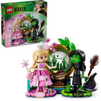 LEGO Wicked 75682 Elphaban ja Glindan hahmot