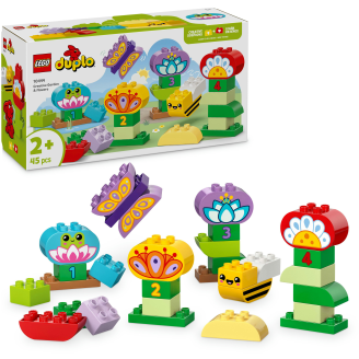 LEGO DUPLO Town 10444 Mielikuvituspuutarha ja hauskat kukat