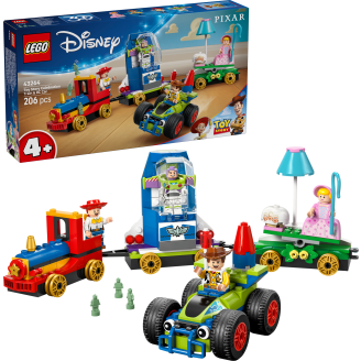 LEGO Disney Pixar 43264 Toy Story -juhlavuoden juna ja radio-ohjattava auto