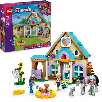 LEGO Friends 42651 Hevos‑ ja lemmikkisairaala