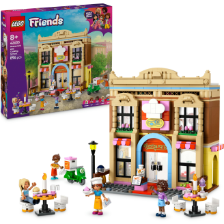 LEGO Friends 42655 Ravintola-alan oppilaitos