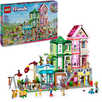 LEGO Friends 42670 Heartlake Cityn asunnot ja liiketilat